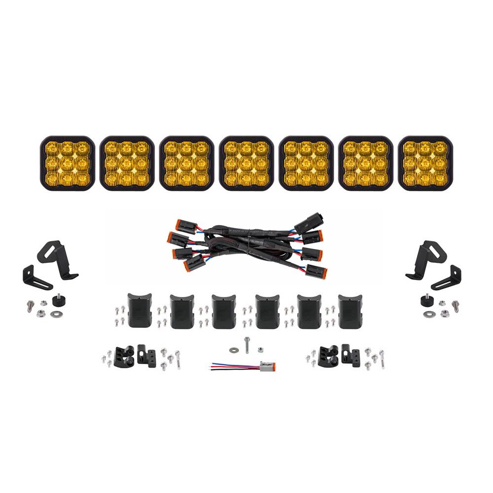 Diode Dynamics Stage Series SS5 CrossLink LED Light Bar (6-Pod / 7-Pod / 8-Pod)