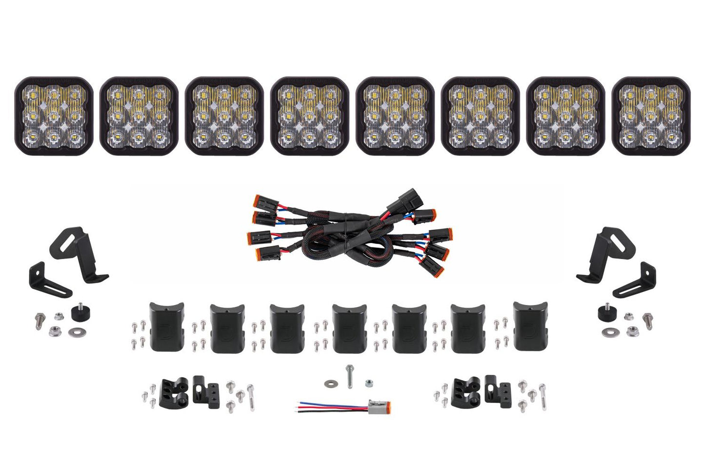 Diode Dynamics Stage Series SS5 CrossLink LED Light Bar (6-Pod / 7-Pod / 8-Pod)