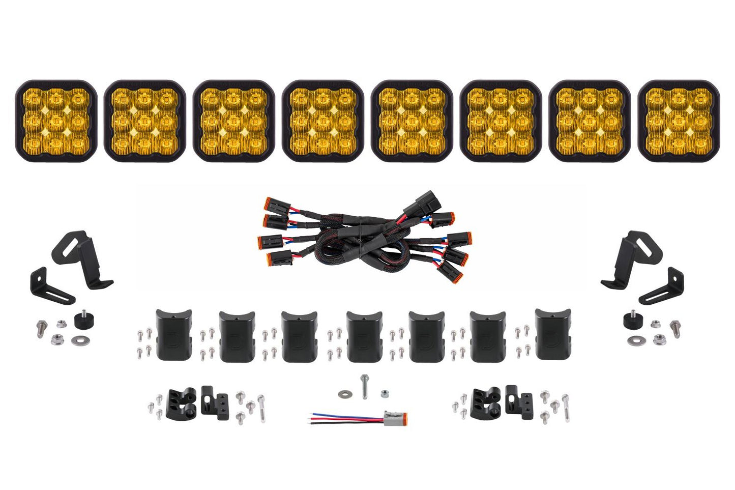 Diode Dynamics Stage Series SS5 CrossLink LED Light Bar (6-Pod / 7-Pod / 8-Pod)