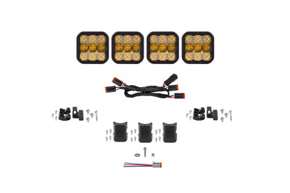 Diode Dynamics Stage Series SS5 CrossLink LED Light Bar (3-Pod / 4-Pod / 5-Pod)