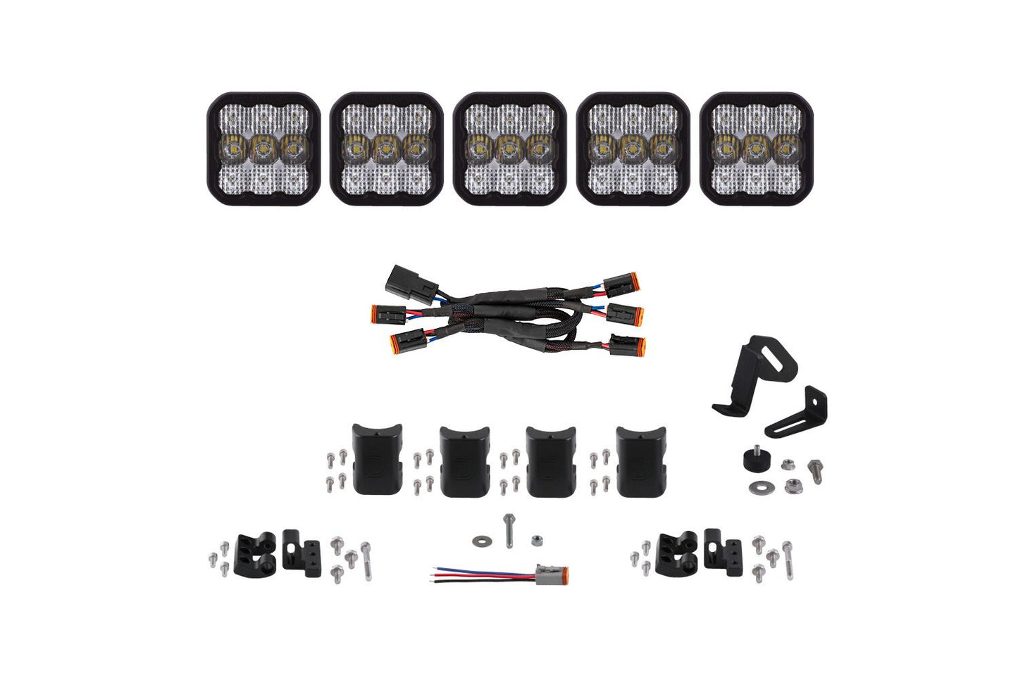 Diode Dynamics Stage Series SS5 CrossLink LED Light Bar (3-Pod / 4-Pod / 5-Pod)