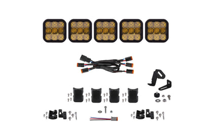 Diode Dynamics Stage Series SS5 CrossLink LED Light Bar (3-Pod / 4-Pod / 5-Pod)
