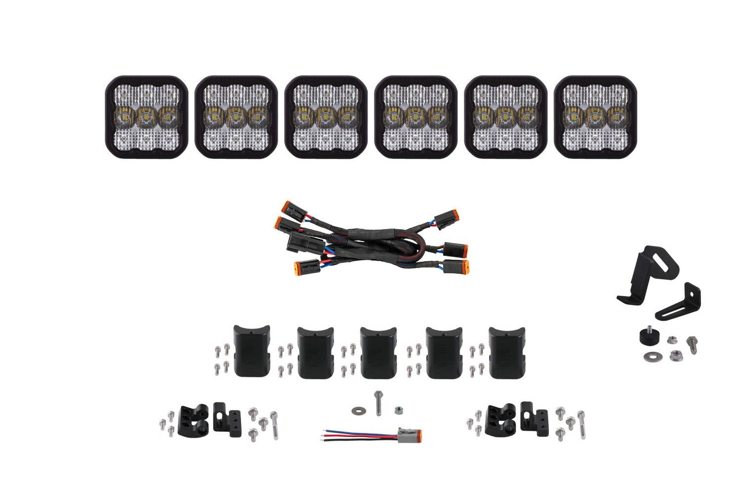 Diode Dynamics Stage Series SS5 CrossLink LED Light Bar (6-Pod / 7-Pod / 8-Pod)