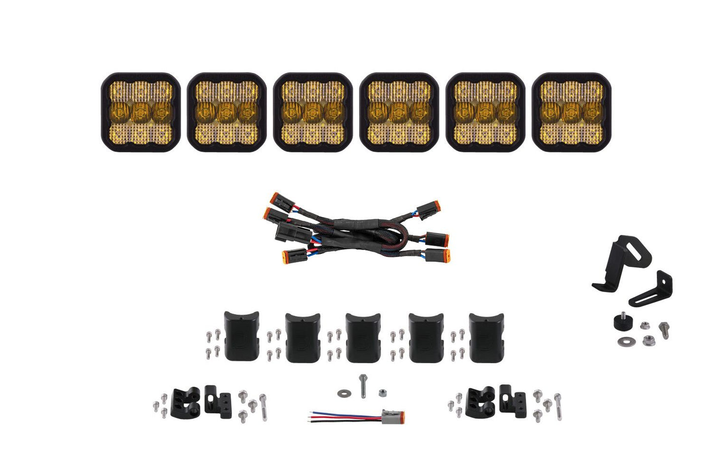 Diode Dynamics Stage Series SS5 CrossLink LED Light Bar (6-Pod / 7-Pod / 8-Pod)