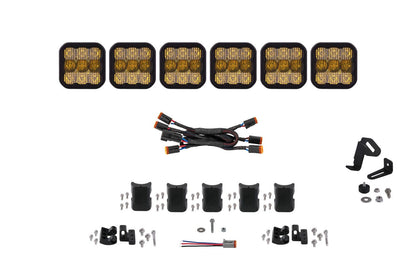 Diode Dynamics Stage Series SS5 CrossLink LED Light Bar (6-Pod / 7-Pod / 8-Pod)