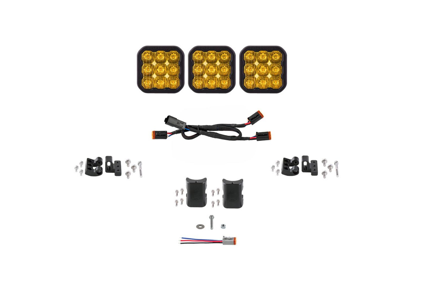 Diode Dynamics Stage Series SS5 CrossLink LED Light Bar (3-Pod / 4-Pod / 5-Pod)