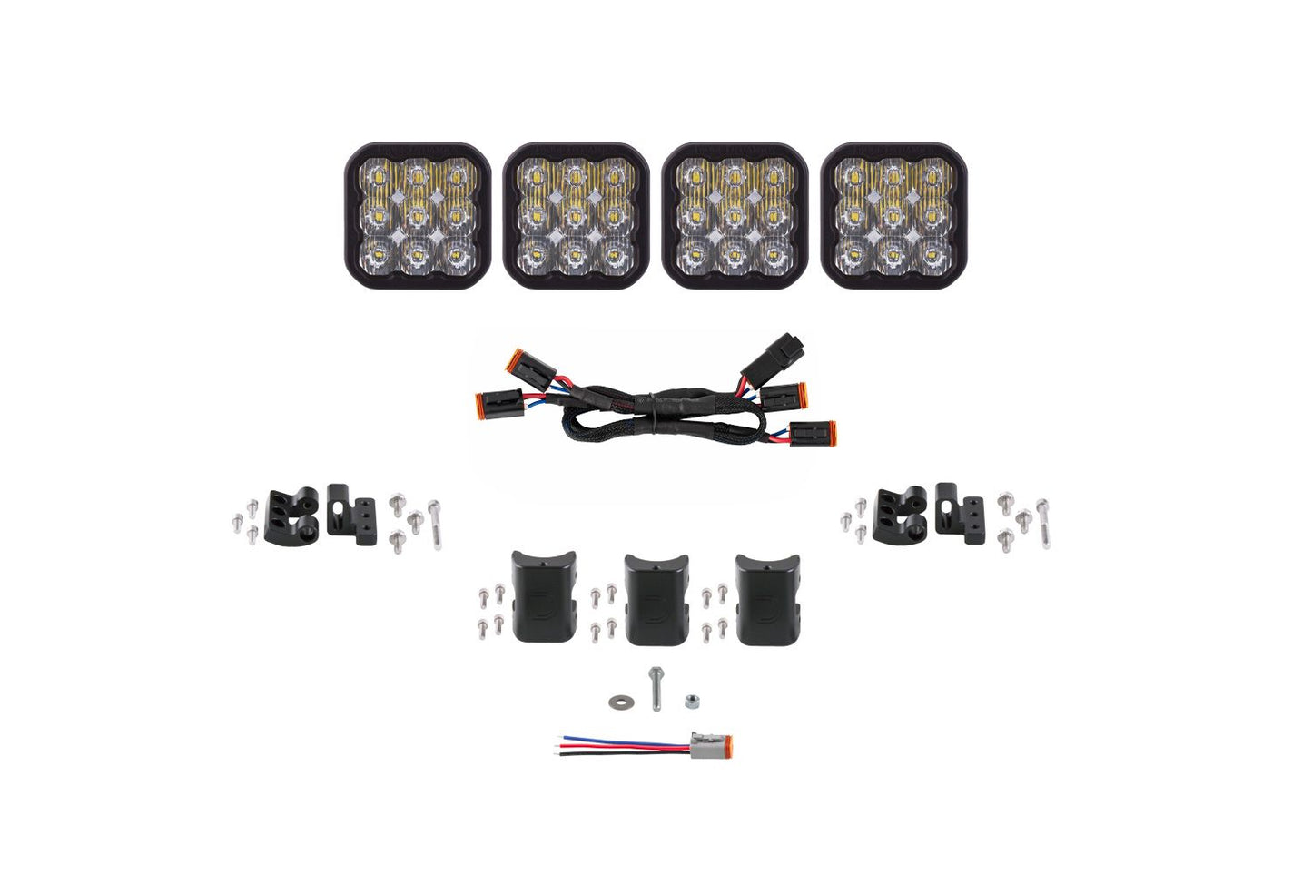 Diode Dynamics Stage Series SS5 CrossLink LED Light Bar (3-Pod / 4-Pod / 5-Pod)