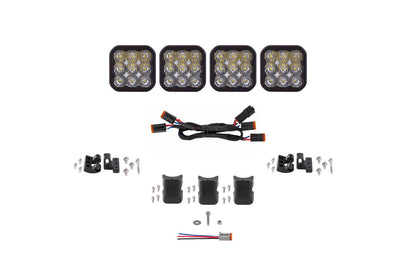 Diode Dynamics Stage Series SS5 CrossLink LED Light Bar (3-Pod / 4-Pod / 5-Pod)