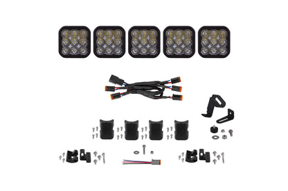 Diode Dynamics Stage Series SS5 CrossLink LED Light Bar (3-Pod / 4-Pod / 5-Pod)