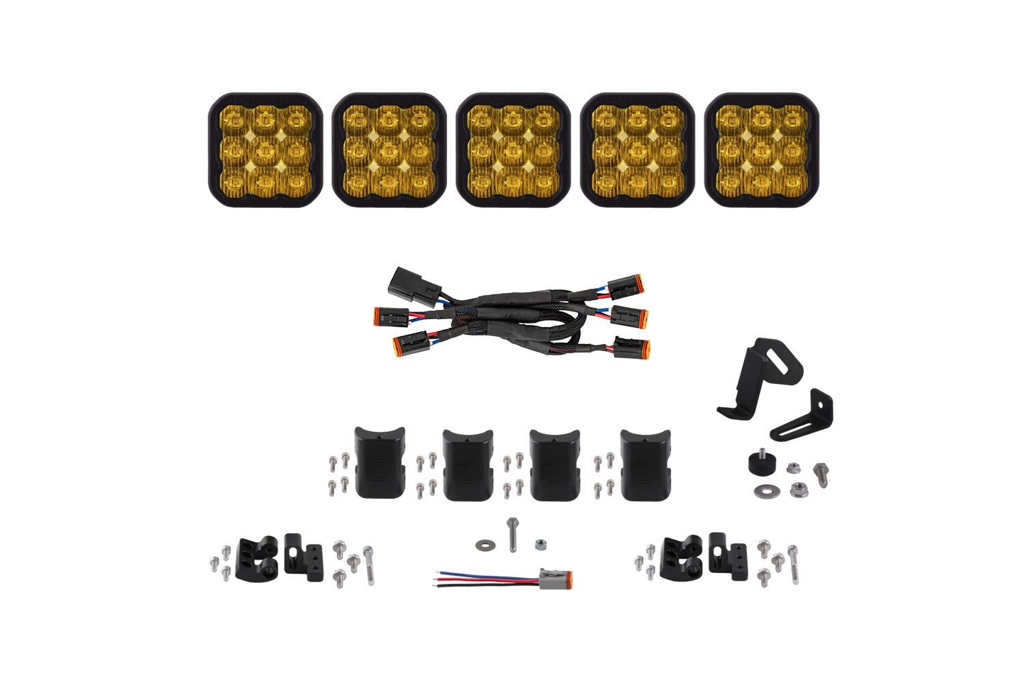 Diode Dynamics Stage Series SS5 CrossLink LED Light Bar (3-Pod / 4-Pod / 5-Pod)