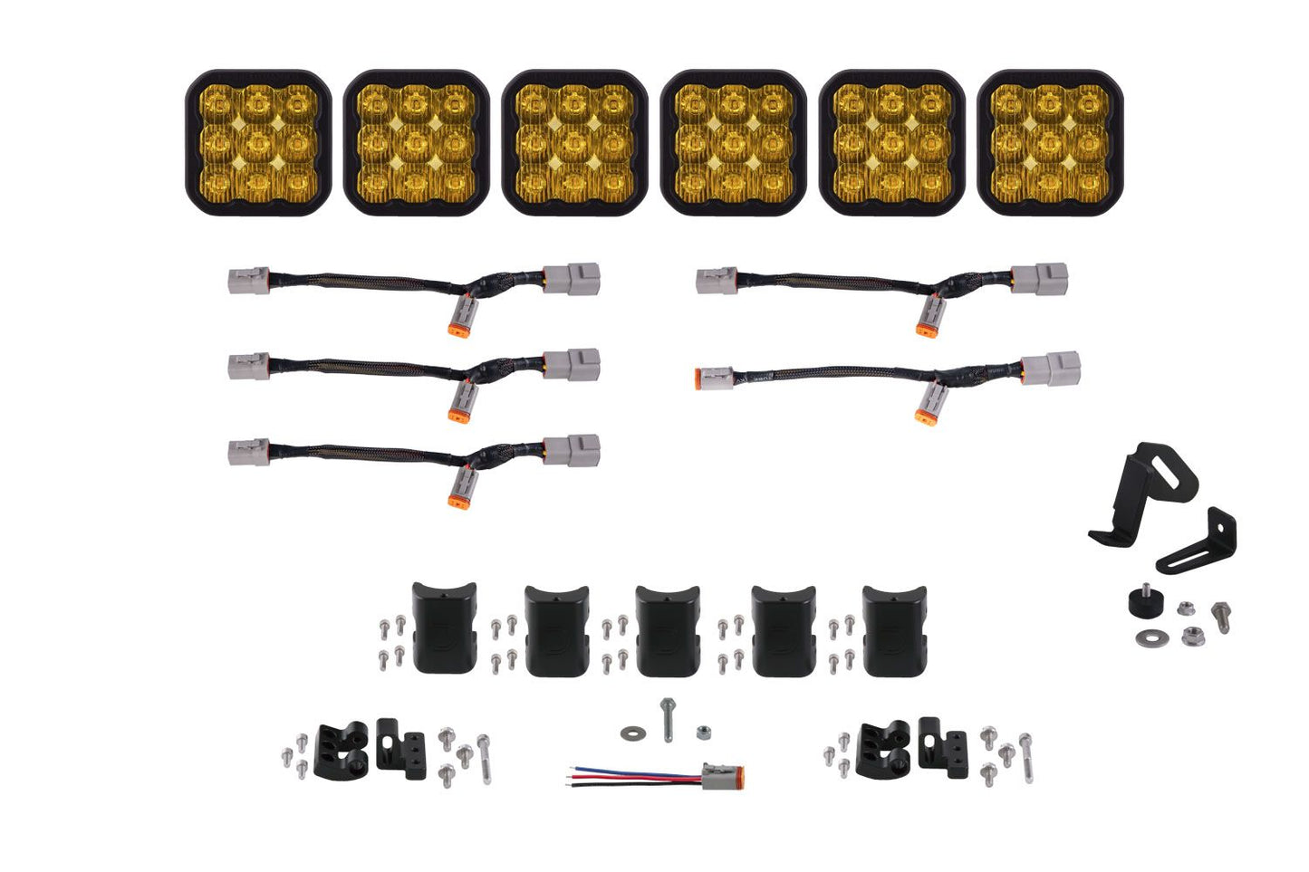Diode Dynamics Stage Series SS5 CrossLink LED Light Bar (6-Pod / 7-Pod / 8-Pod)