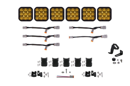 Diode Dynamics Stage Series SS5 CrossLink LED Light Bar (6-Pod / 7-Pod / 8-Pod)