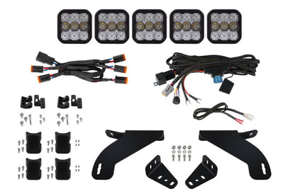 Diode Dynamics DD7321 SS5 Pro white combo grille CrossLink lightbar kit for 2021-2023 Ford F-150