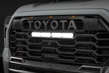 Diode Dynamics 18in Classic Amber TRD Pro Grille Lightbar Kit for 2022-2026 Toyota Tundra - DD7416