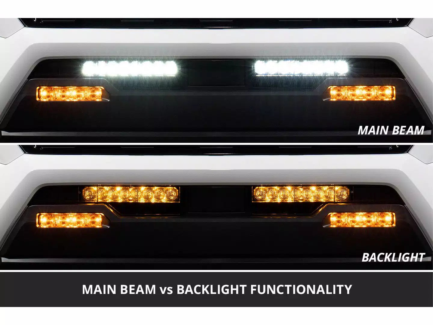 Diode Dynamics SS10 Max Yellow Combo Stealth Lightbar for 2024-2026 Toyota Tacoma - DD8837
