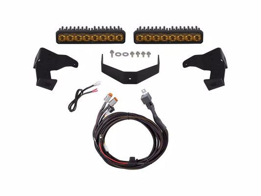 Diode Dynamics DD8837 SS10 Max yellow combo Stealth Lightbar Kit for 2024-2026 Toyota Tacoma