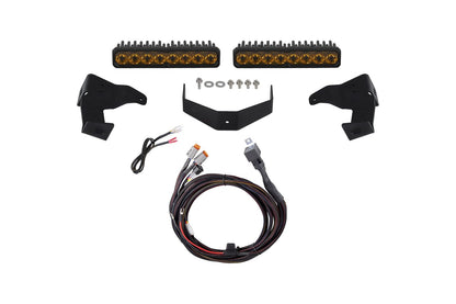 Diode Dynamics DD8839 SS10 Max yellow driving Stealth Lightbar Kit for 2024-2026 Toyota Tacoma