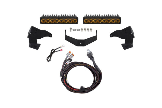 Diode Dynamics DD8839 SS10 Max yellow driving Stealth Lightbar Kit for 2024-2026 Toyota Tacoma