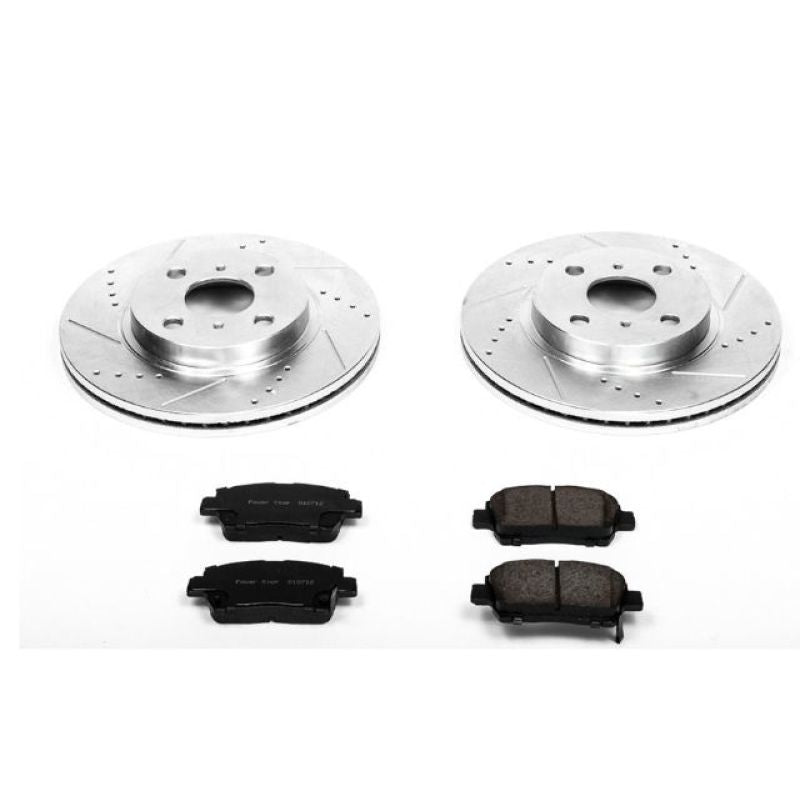 Power Stop 04-06 Scion xA Front Z23 Evolution Sport Brake Kit PowerStop