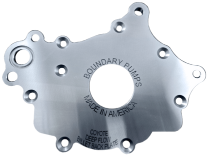 Boundary 11-17 Ford Coyote Mustang GT/F150 V8 Oil Pump Assembly w/Billet Back Plate CM-S1-BBP