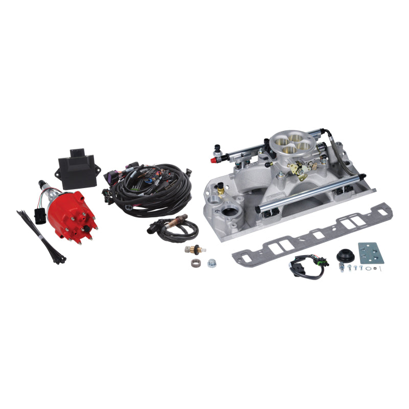Edelbrock 70-91 AMC 304/360/390/401 Pro Flo 4 4150-Style 35lb/hr Fuel Injection Kit