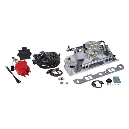 Edelbrock 70-91 AMC 304/360/390/401 Pro Flo 4 4150-Style 35lb/hr Fuel Injection Kit