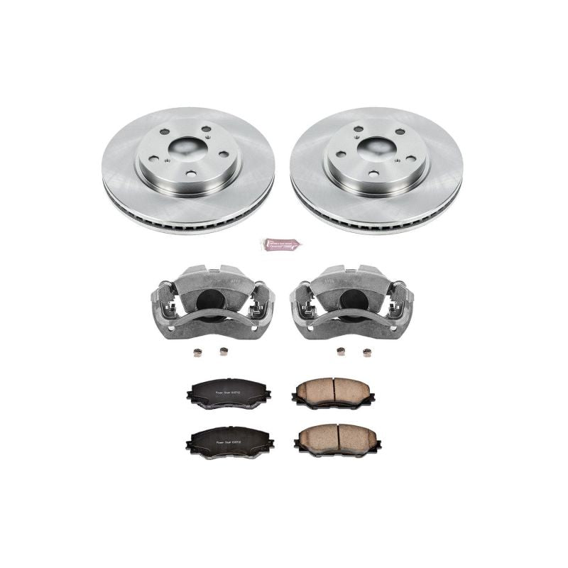 Power Stop 10-12 Lexus HS250h Front Autospecialty Brake Kit w/Calipers PowerStop