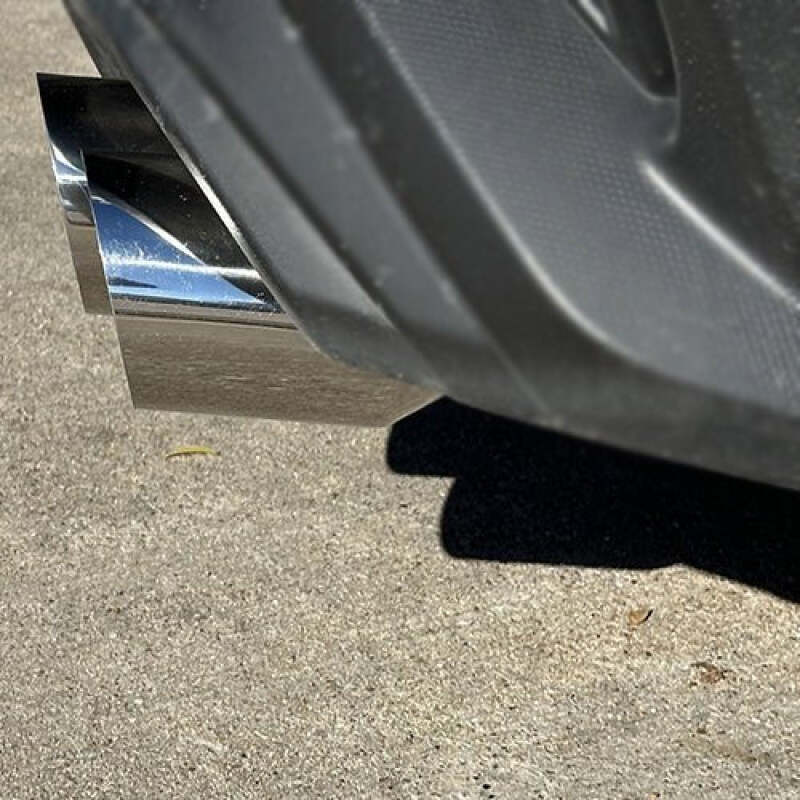 BLOX Racing 2022+ WRX Muffler Delete / Axle Back Single Wall 4in - Polished Tips BLOX Racing