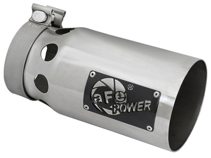 afe Rebel XD Series Universal Exhaust Tip 4 IN Inlet x 5 IN Outlet x 10 IN L