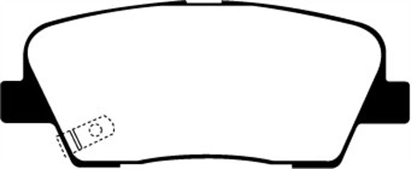 EBC GreenStuff Rear Brake Pads - DP21806 EBC