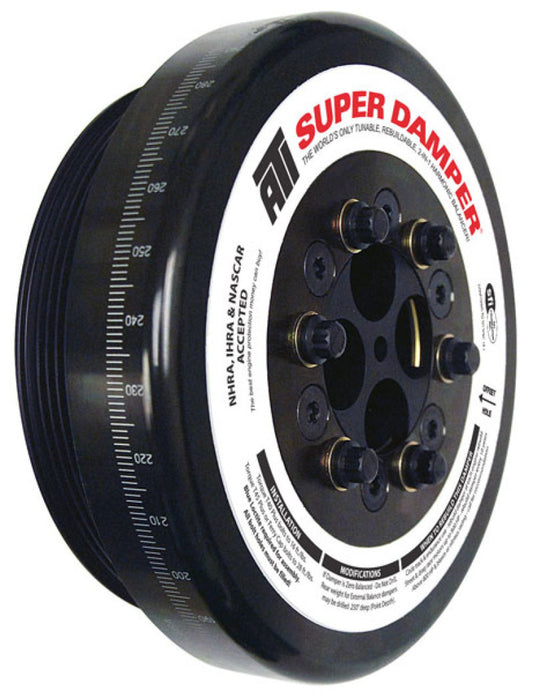 ATI Pulley - Alum - 8 Grv - Cummins 6BT - 89-91 & 98-02 - Rear Of Damper - Diesel ATI916335