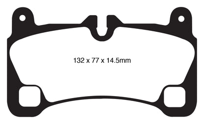 EBC YellowStuff Rear Brake Pads - DP41836R EBC