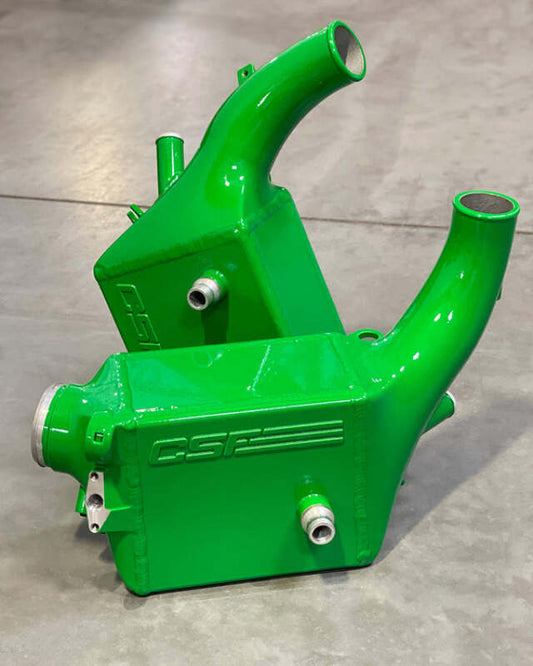 CSF 2025+ BMW G90 M5 / G99 M5 Touring Charge Air Cooler - Java Green