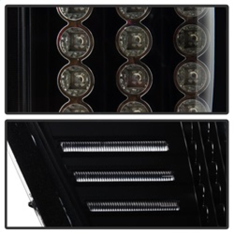 xTune 02-06 Chevrolet Avalanche LED Tail Lights - Black Smoke (ALT-JH-CAV02-LED-BSM) SPYDER