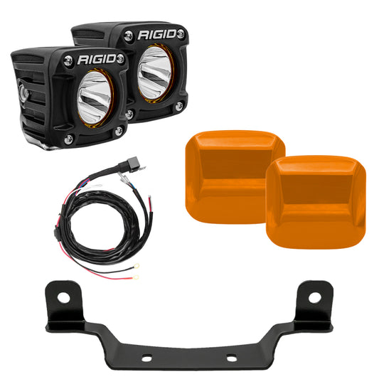 RIGID Industries Revolve Grille Light Kit for 2017+ RZR Pro R & Turbo R - 41669