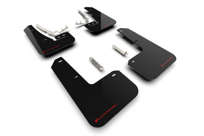 Rally Armor MK8 Volkswagen Golf GTI/R UR Black Mud Flap w/ Red Logo Rally Armor