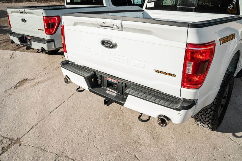 Corsa 2021-2023 Ford F-150 SuperCrew/5.5ft Bed 5.0L V8 Sport Cat-Back Dual Rear Exit-Polished CORSA Performance