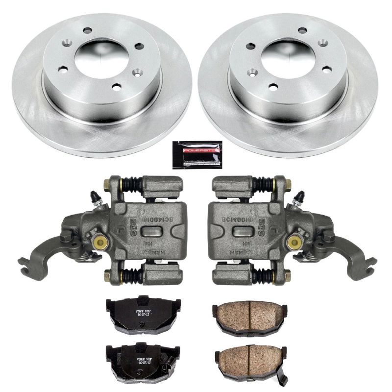 Power Stop 05-06 Hyundai Elantra Rear Autospecialty Brake Kit w/Calipers PowerStop
