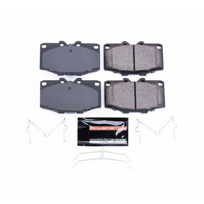 Power Stop 87-88 Toyota 4Runner Front Z23 Evolution Sport Brake Pads w/Hardware PowerStop