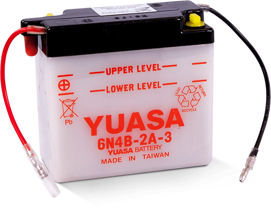 Yuasa 6N4B-2A-3 Conventional 6 Volt Battery Yuasa Battery