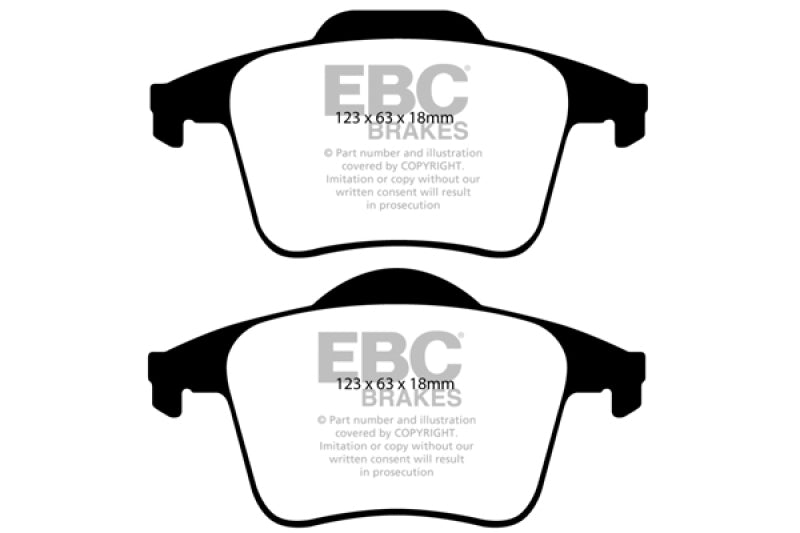 EBC GreenStuff Rear Brake Pads - DP21680 EBC