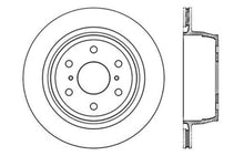 Load image into Gallery viewer, StopTech Drilled Sport Cryo Brake Rotor Right Rear 07-16 Chevy Silverado 1500