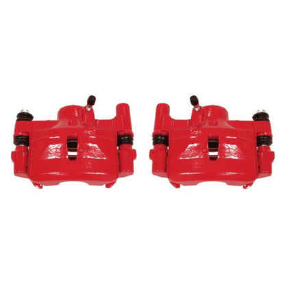 Power Stop 90-91 Lexus ES250 Rear Red Calipers w/Brackets - Pair PowerStop