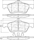 StopTech Street Disc Brake Pads - 305.10470