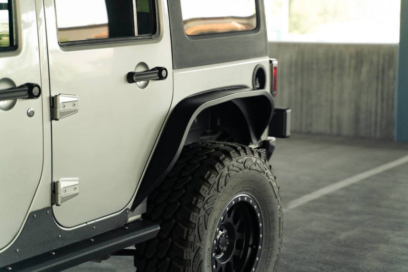 DV8 Offroad 07-18 Jeep Wrangler JK Slim Fender Flares FDJK-07