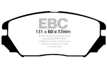 Load image into Gallery viewer, EBC YellowStuff Front Brake Pads - DP41757R