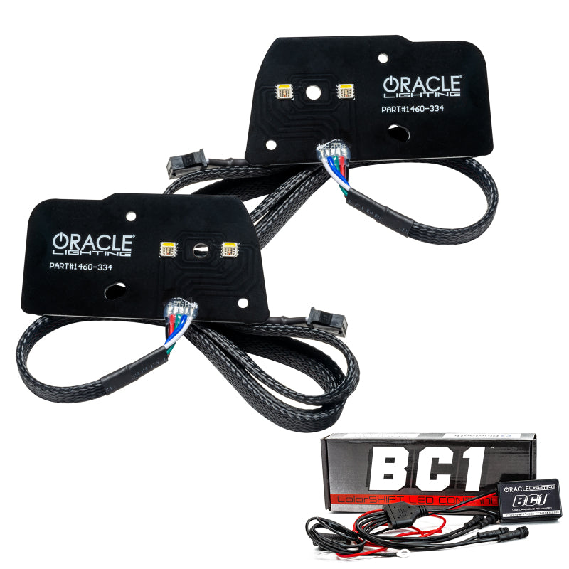 Oracle 21-22 Ford F-150 ColorSHIFT RGB+W Headlight DRL Upgrade Kit w/ BC1 Controller ORACLE Lighting