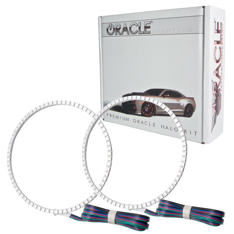 Oracle Ford Mustang 10-12 LED Fog Halo Kit - V6 Grille Fogs - ColorSHIFT ORACLE Lighting