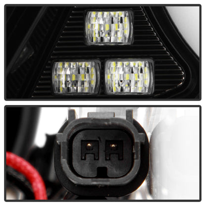 Spyder 16-19 Honda Civic 5 Door Hatchback Light Bar LED Tail Lights - Black Chrome(ALT-YD-HC16HB-BC) SPYDER