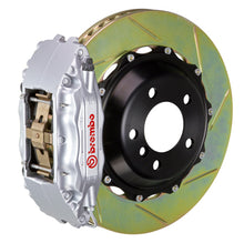 Load image into Gallery viewer, Brembo 08-14 C-Class (Excl 4MATIC/AMG) Fr GT BBK 6Pis Cast 355x32 2pc Rotor Slotted Type1-Silver